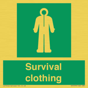 Survival clothing